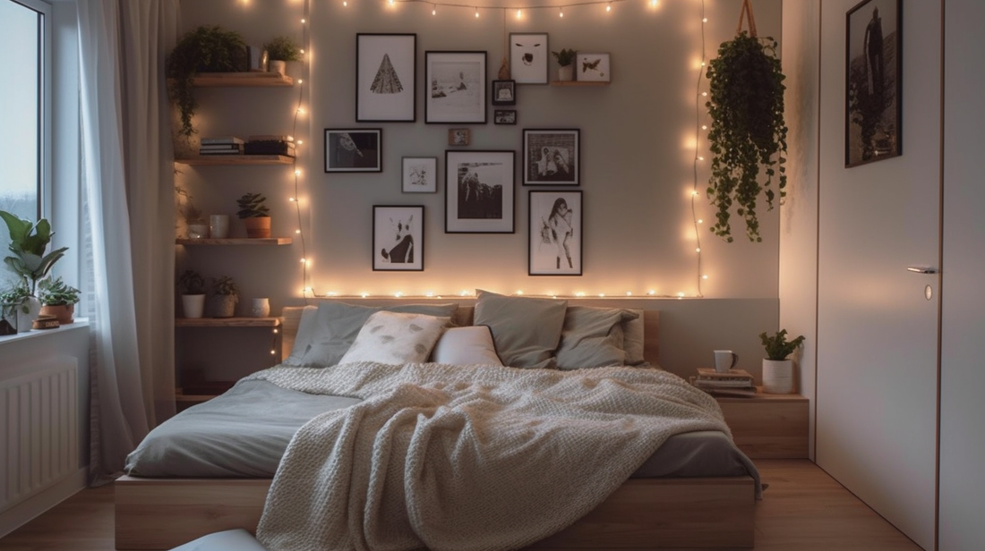 chambre aesthetic led