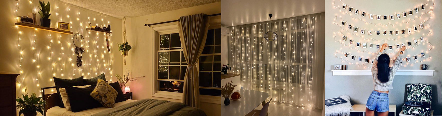 Guirlande LED Chambre