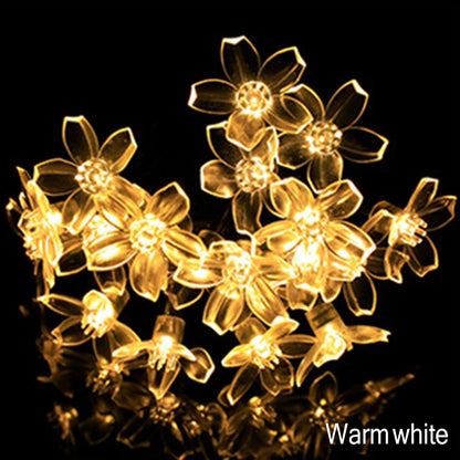 Guirlande lumineuse fleur