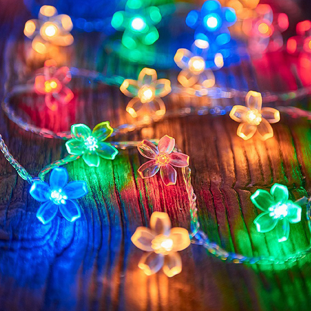 Guirlande lumineuse fleur