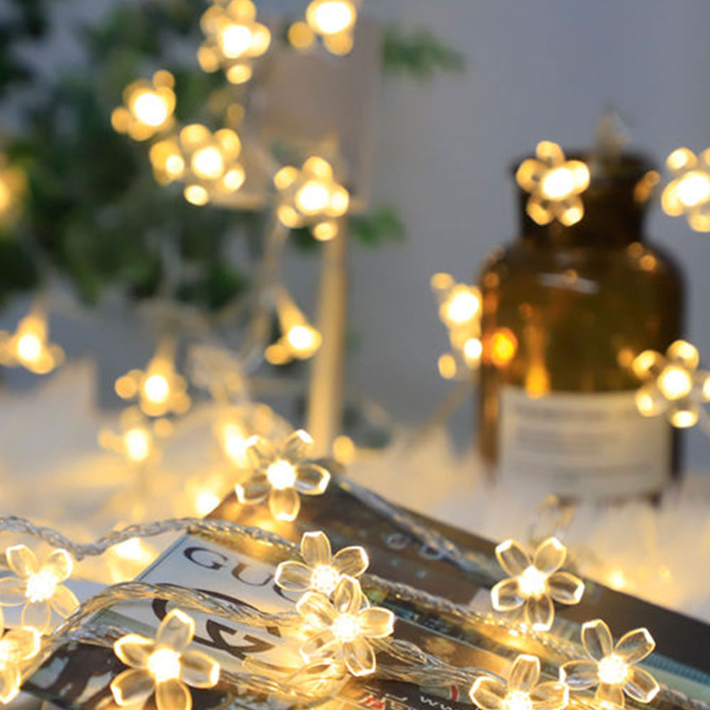 Guirlande lumineuse fleur