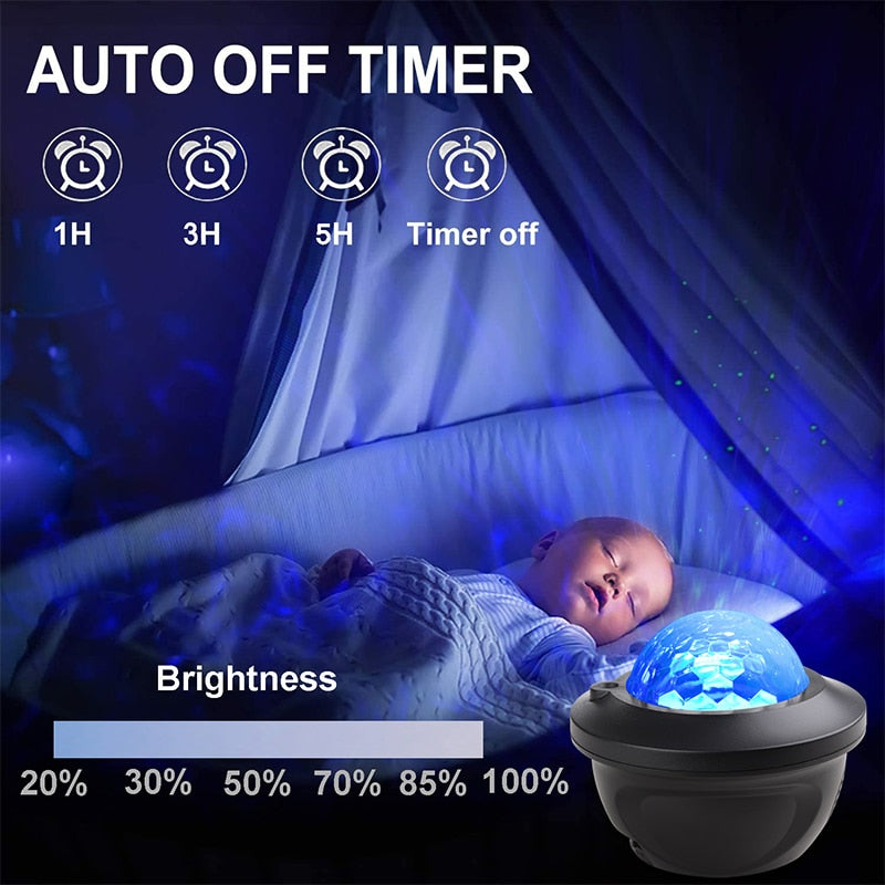 Projecteur Galaxie Plafond sommeil