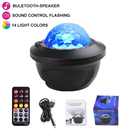 projecteur plafond galaxie