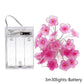 Guirlande led fleurs