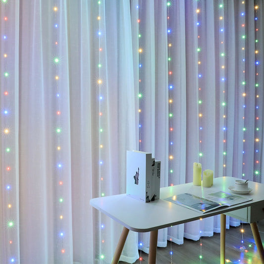 guirlande lumineuse rideau