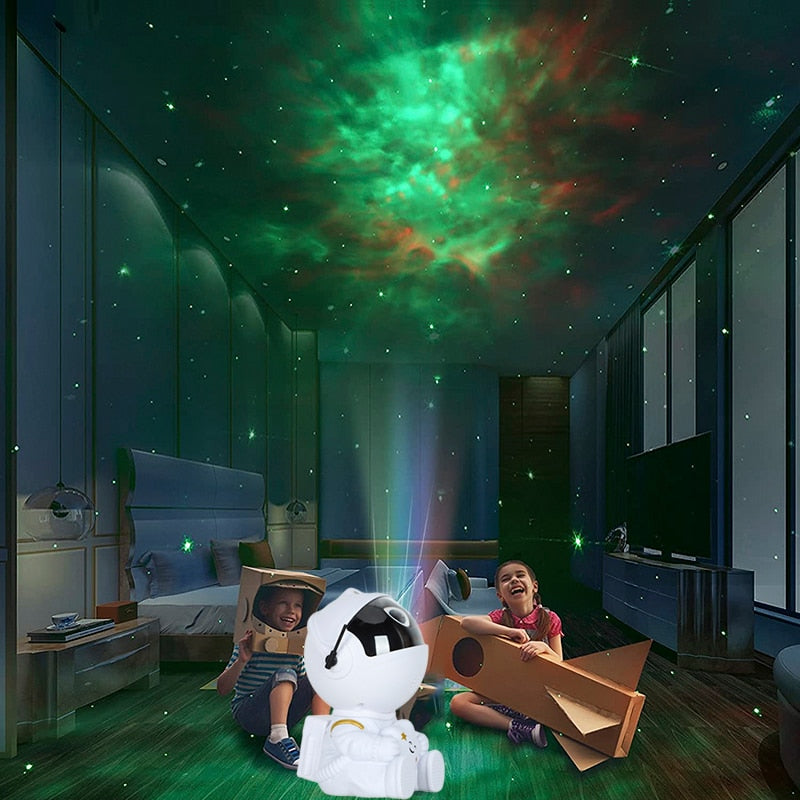 Lampe veilleuse projecteur astronaute